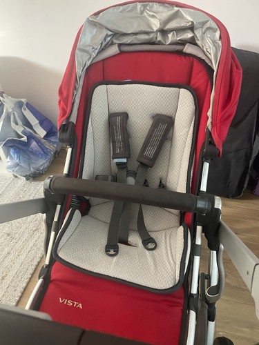 Uppababy vista denny red - v2,